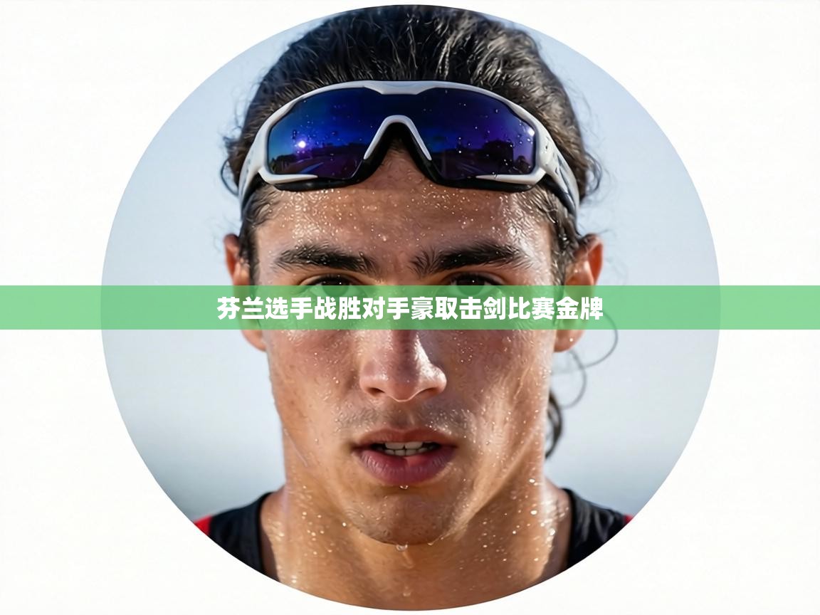 芬兰选手战胜对手豪取击剑比赛金牌  第2张